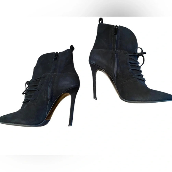 Marc Ellis Made in Italy Black Stiletto Booties - Picture 2 of 10
